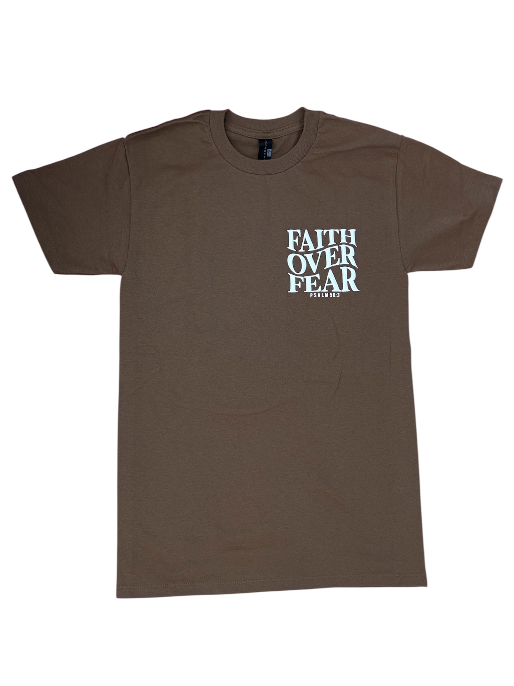 Faith Over Fear Brown